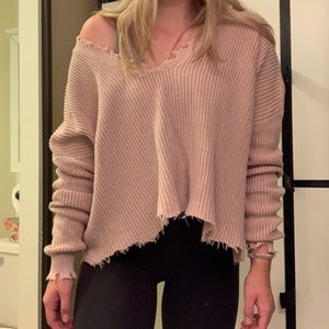 Fate Rough Edges Sweater